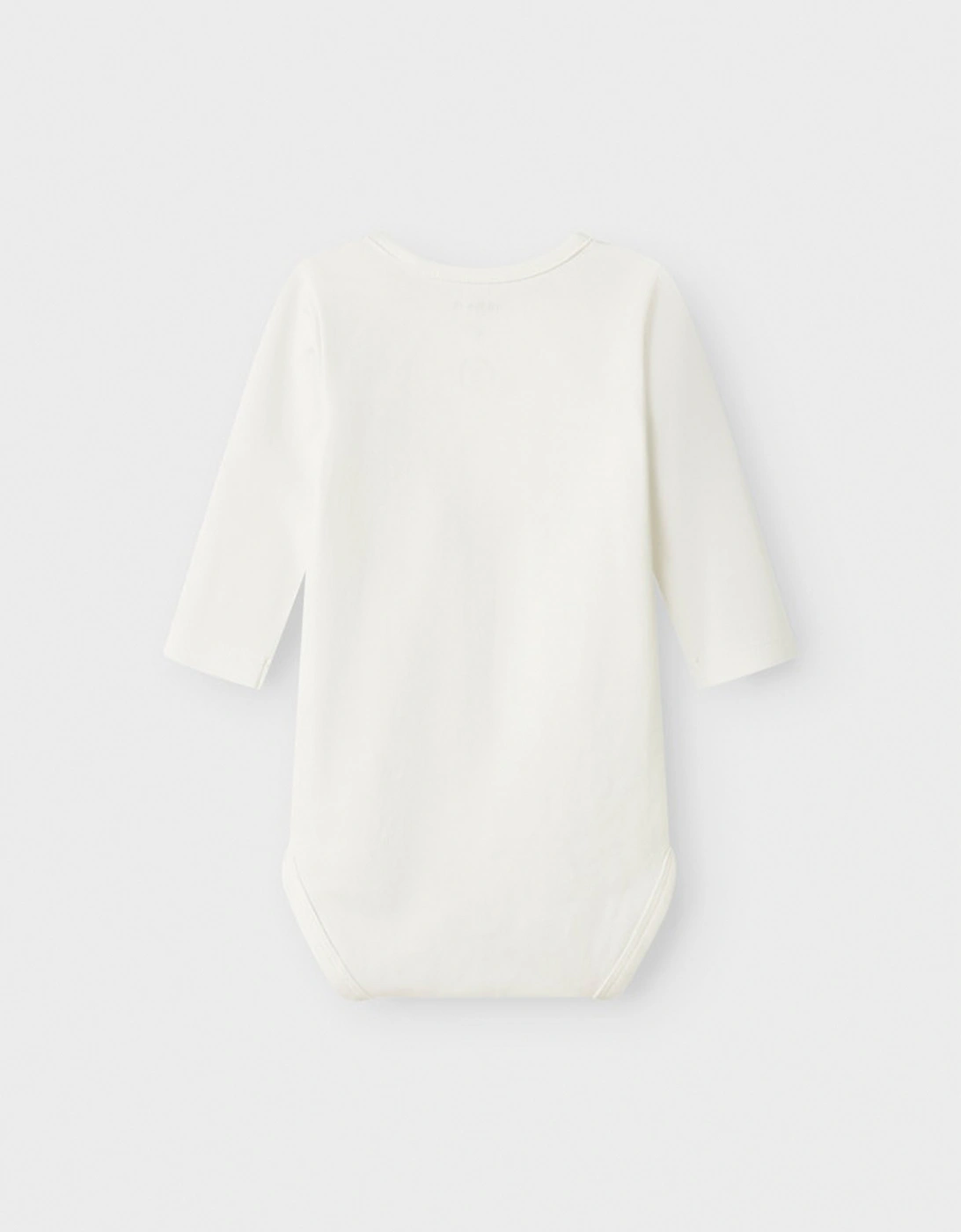 Baby Boy's Life Long Sleeve Bodysuit Cloud Dancer