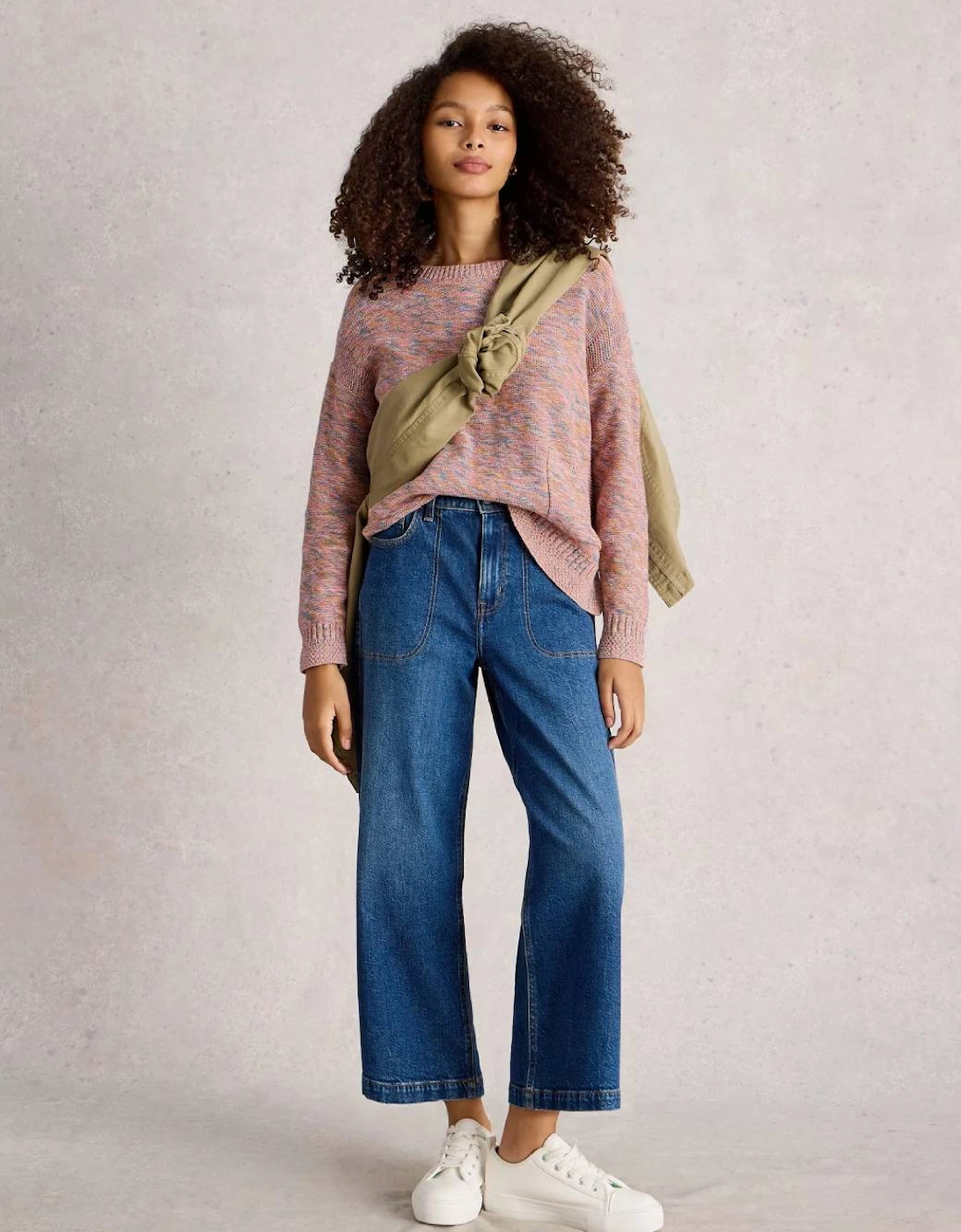 Women's Victoria Jumper Pink Multi
