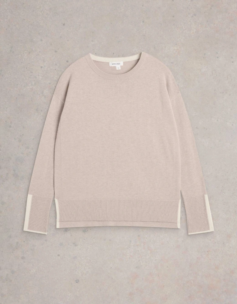 Women's Olive Jumper Light Natural