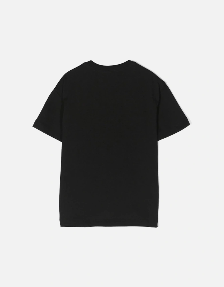 KIDS STARS GRAPHIC TEE BLACK