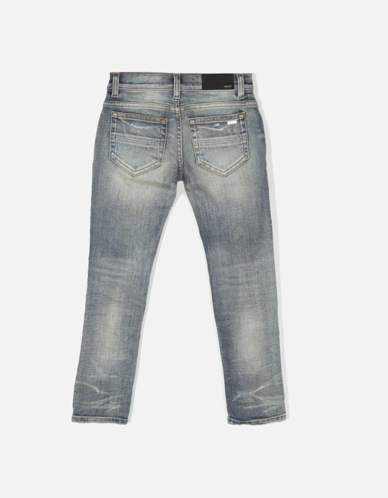 KIDS BROKEN JEANS CLAY INDIGO