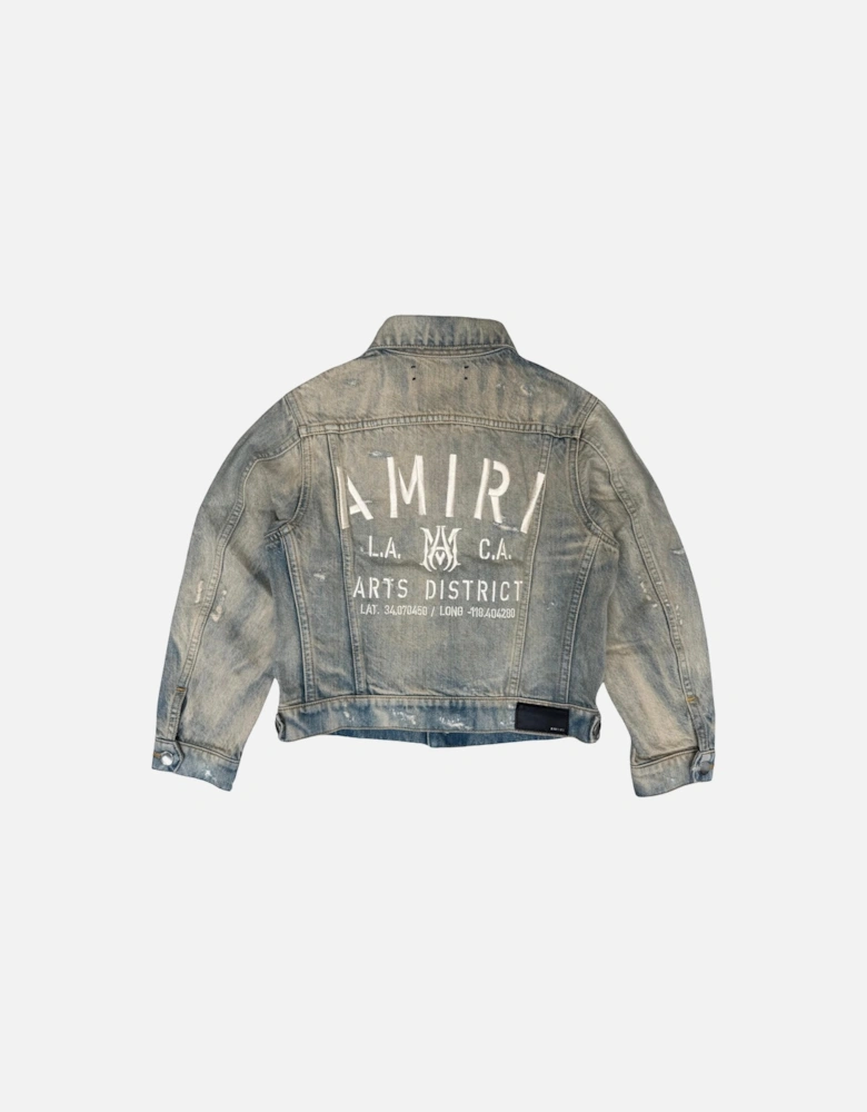 KIDS ARTS DISTRICT DENIM JACKET CLAY INDIGO