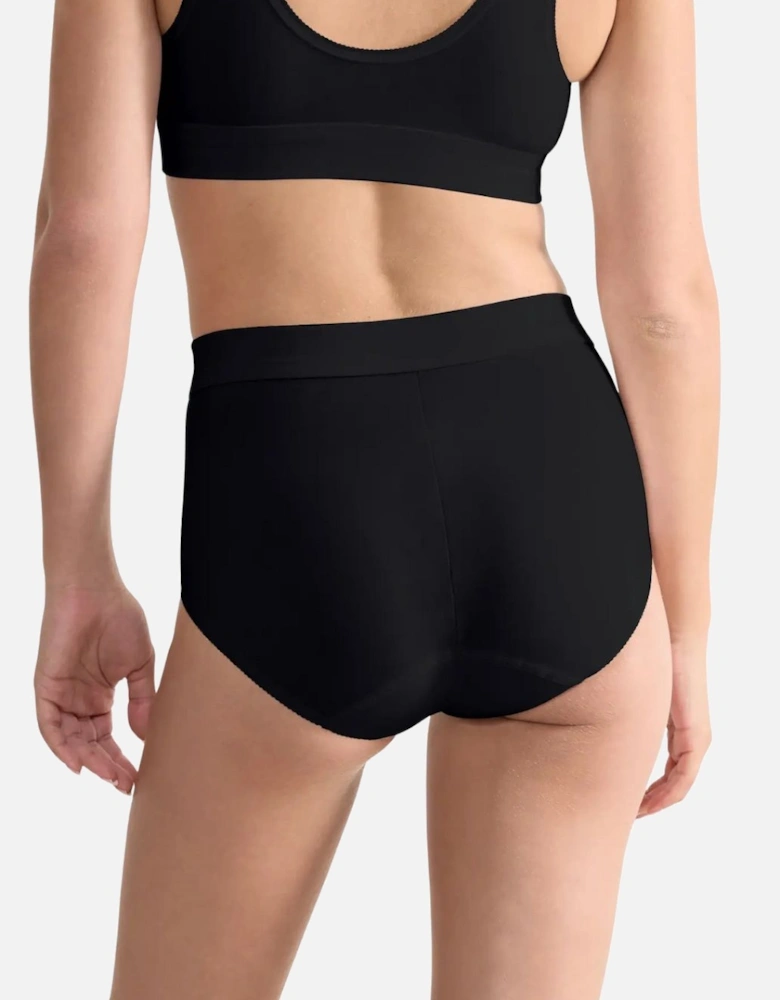 Double Comfort 2-Pack Maxi Briefs, Black