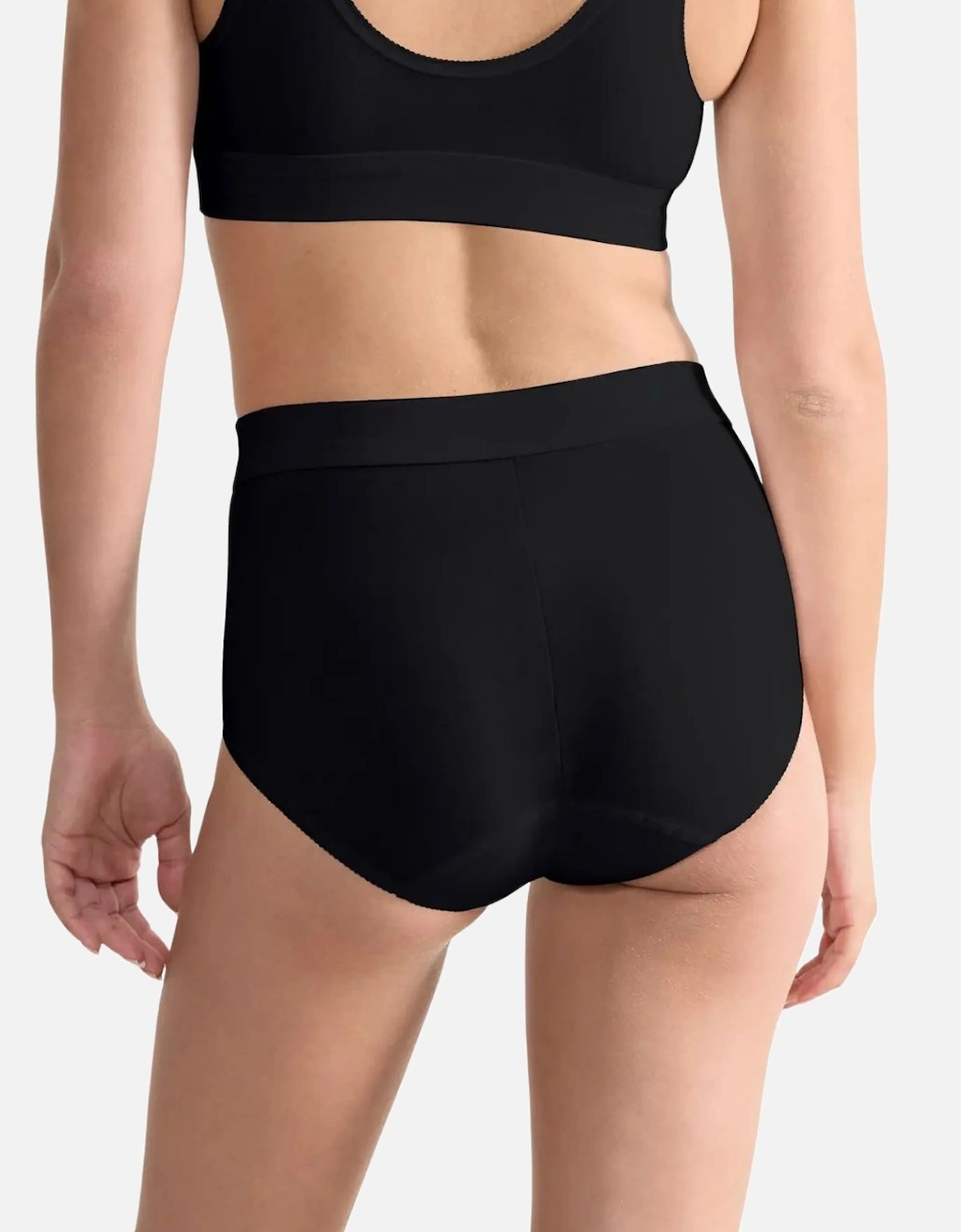 Double Comfort 2-Pack Maxi Briefs, Black