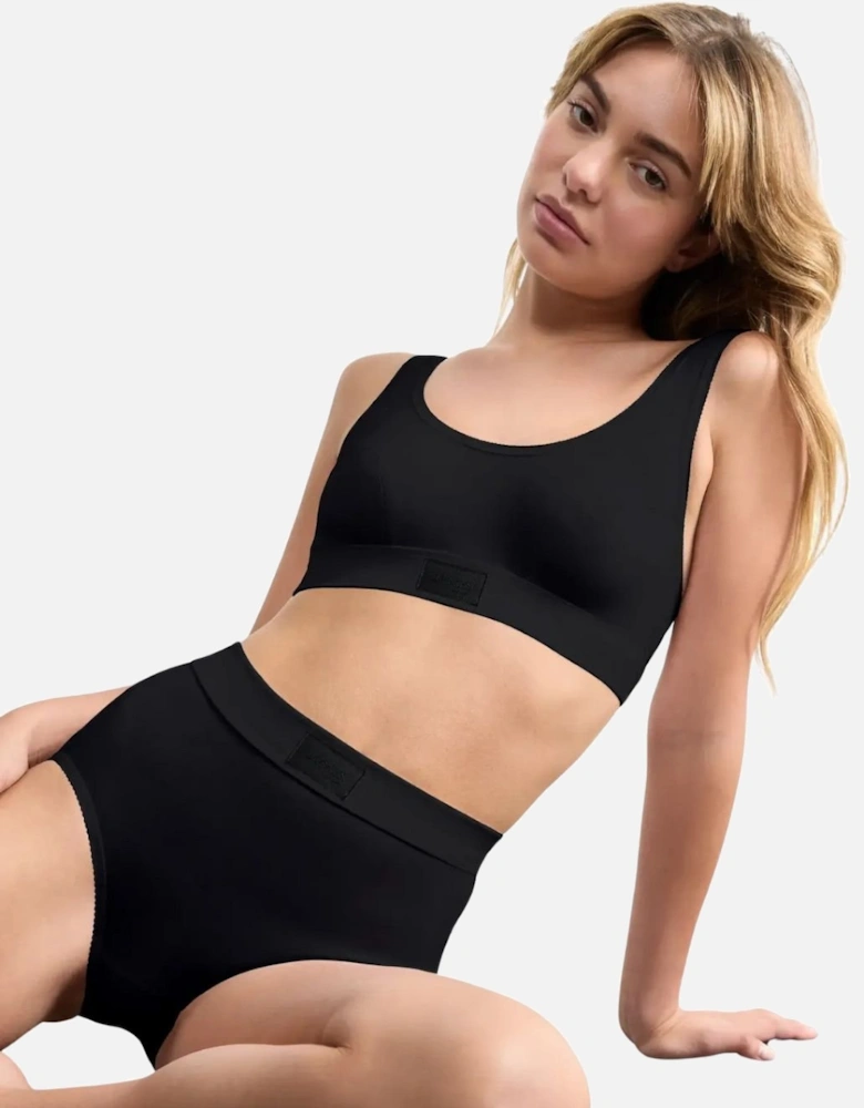 Double Comfort 2-Pack Maxi Briefs, Black