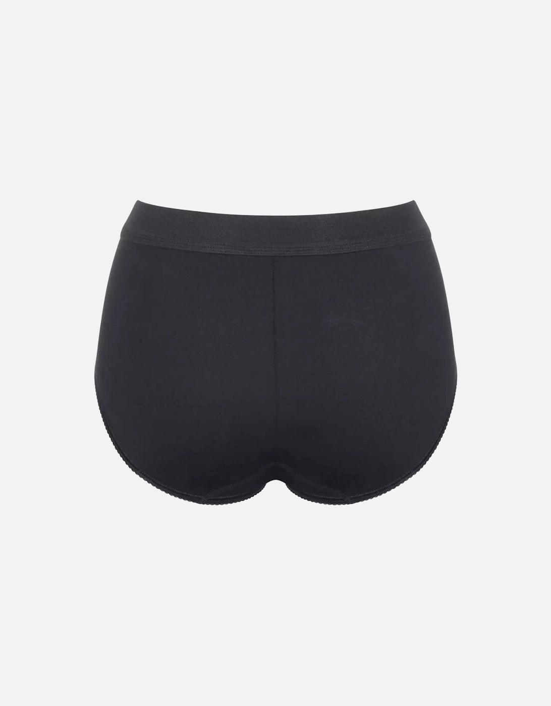 Double Comfort 2-Pack Maxi Briefs, Black