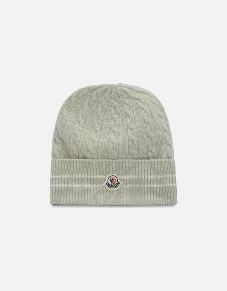 KIDS CABLE KNIT HAT
