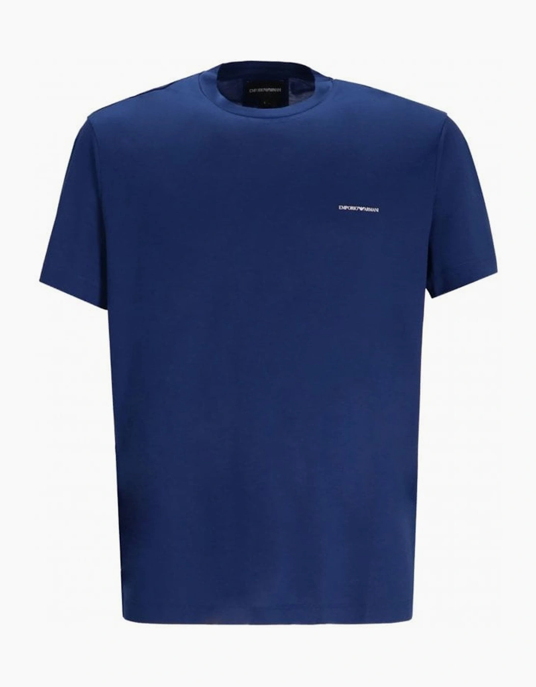 Emporio Armani Men's Essentials T-Shirt Blue - Size: 38