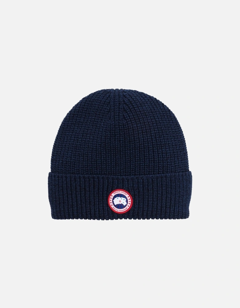 Rib Toque Hat Navy
