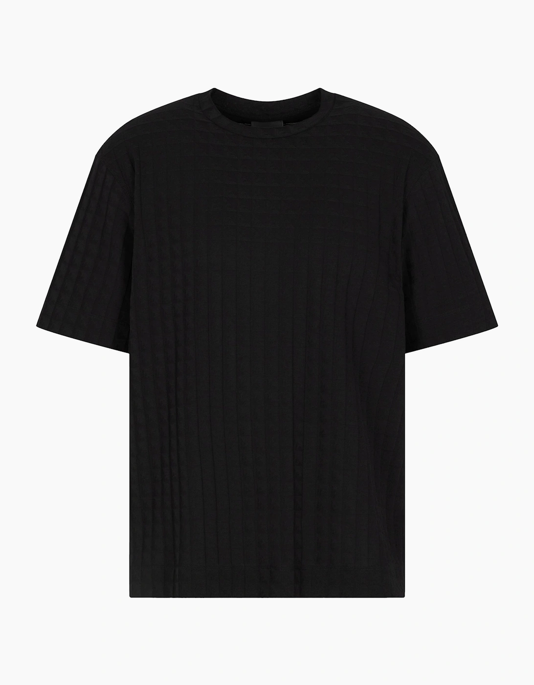 Emporio Armani Men's Branded Cotton T-shirt Black - Size: 40