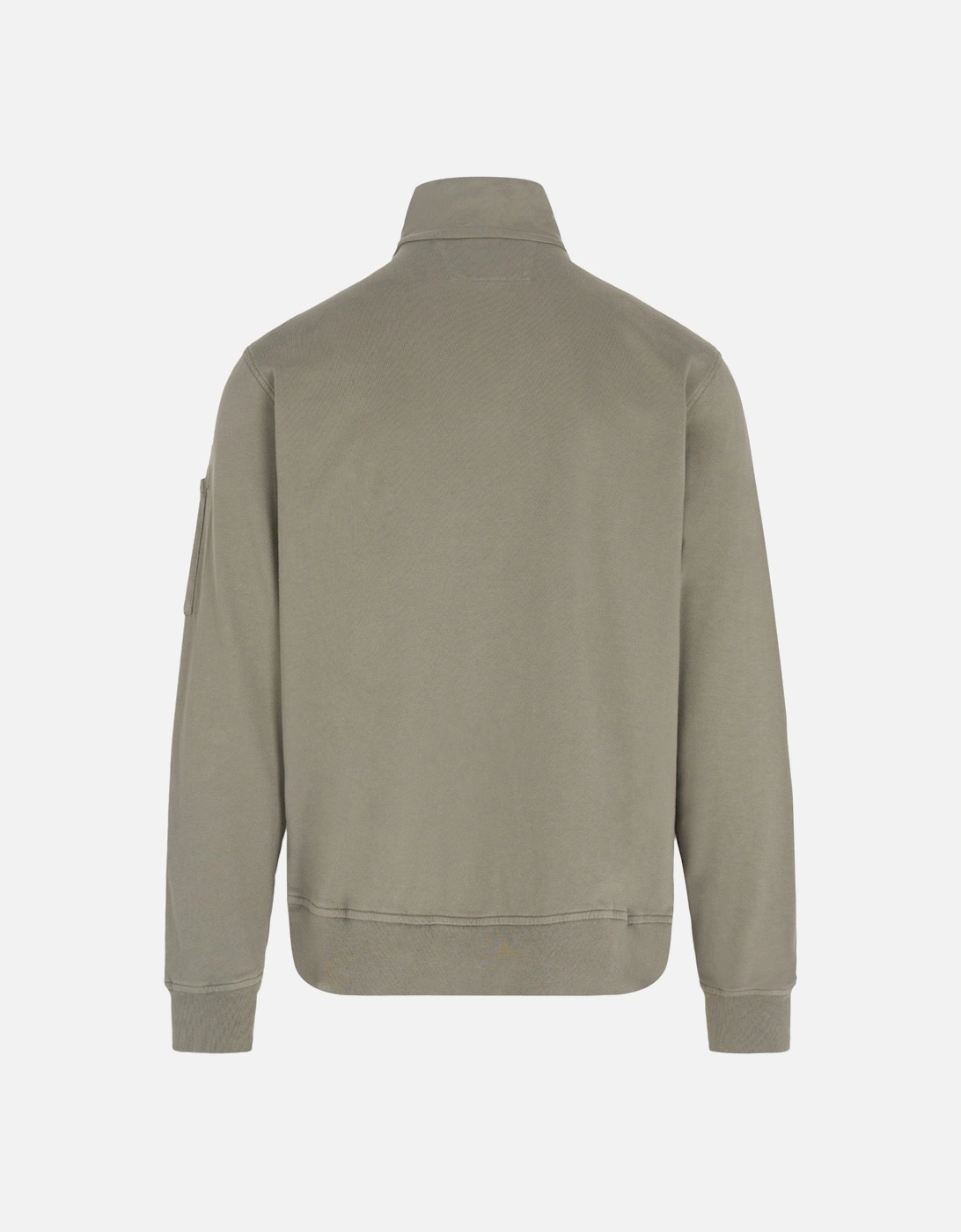 Quarter Zip Sweatshirt Grey