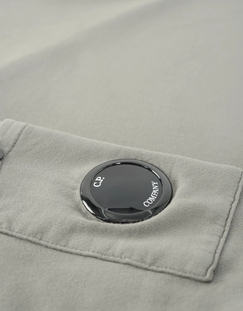 Quarter Zip Sweatshirt Grey