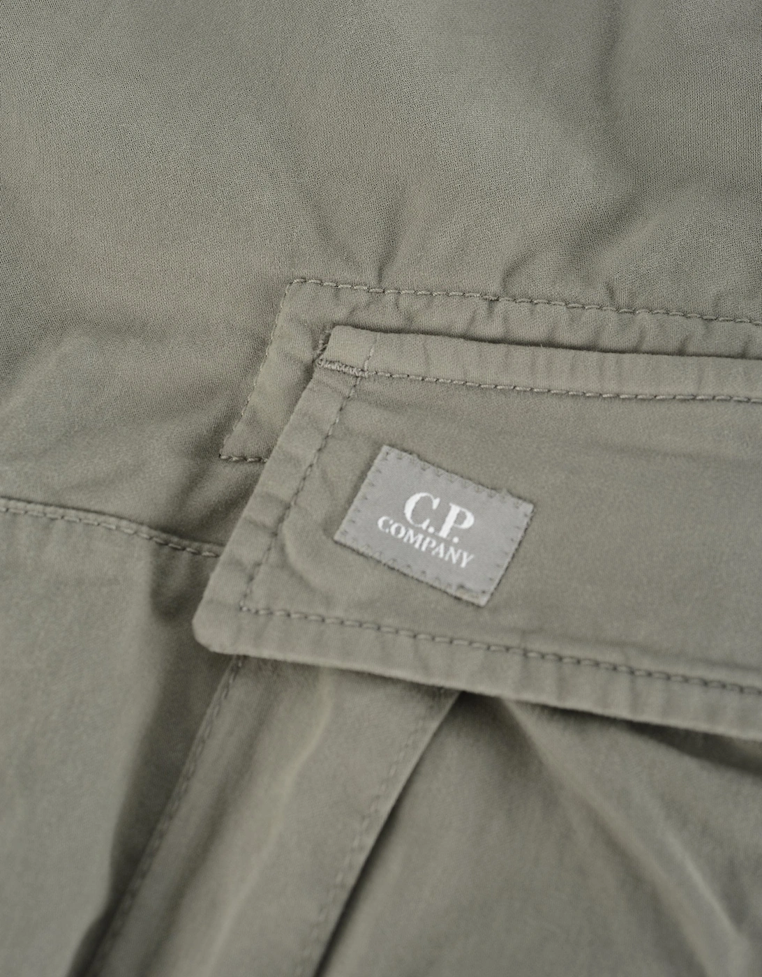 STRETCH	SATIN CARGO PANTS