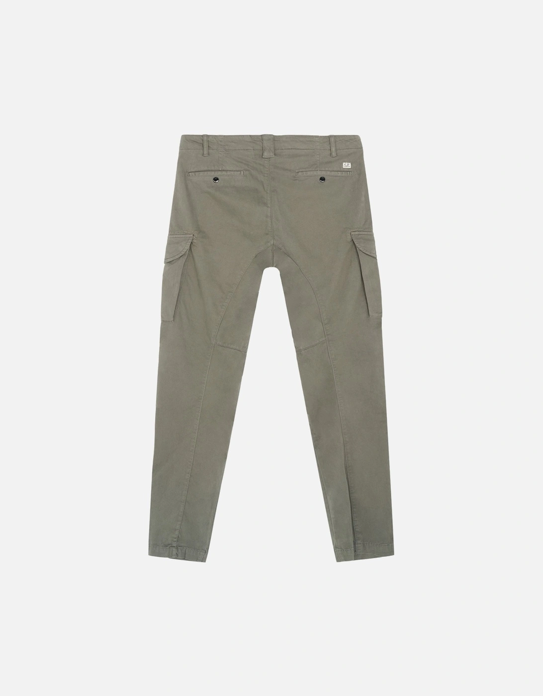 STRETCH	SATIN CARGO PANTS