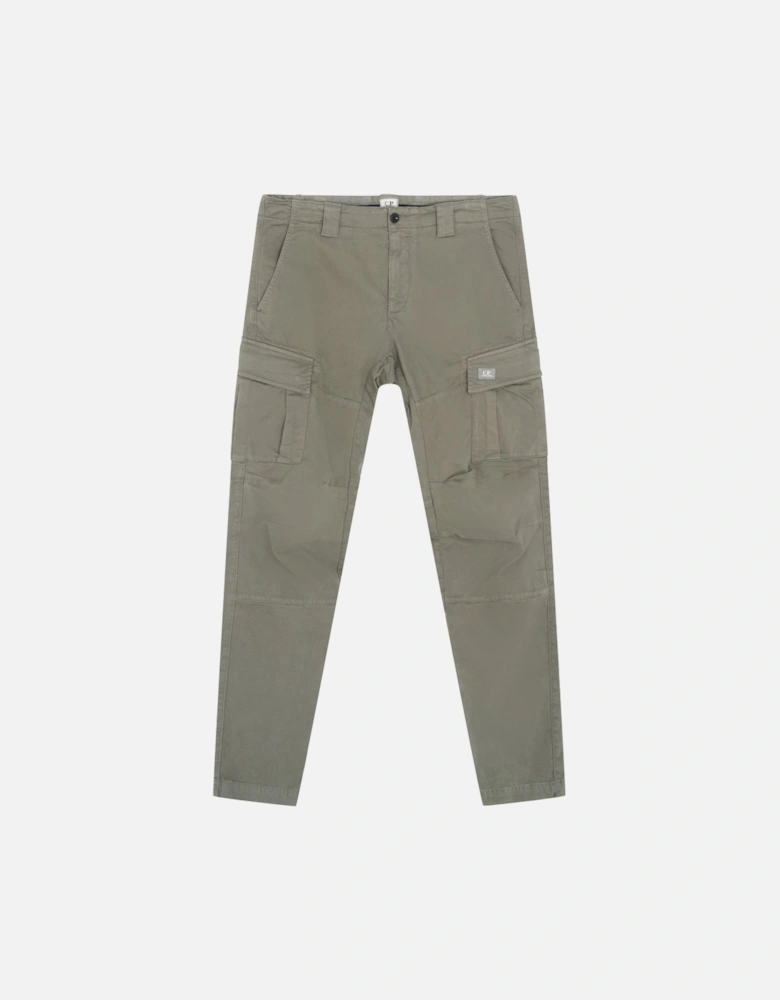STRETCH	SATIN CARGO PANTS