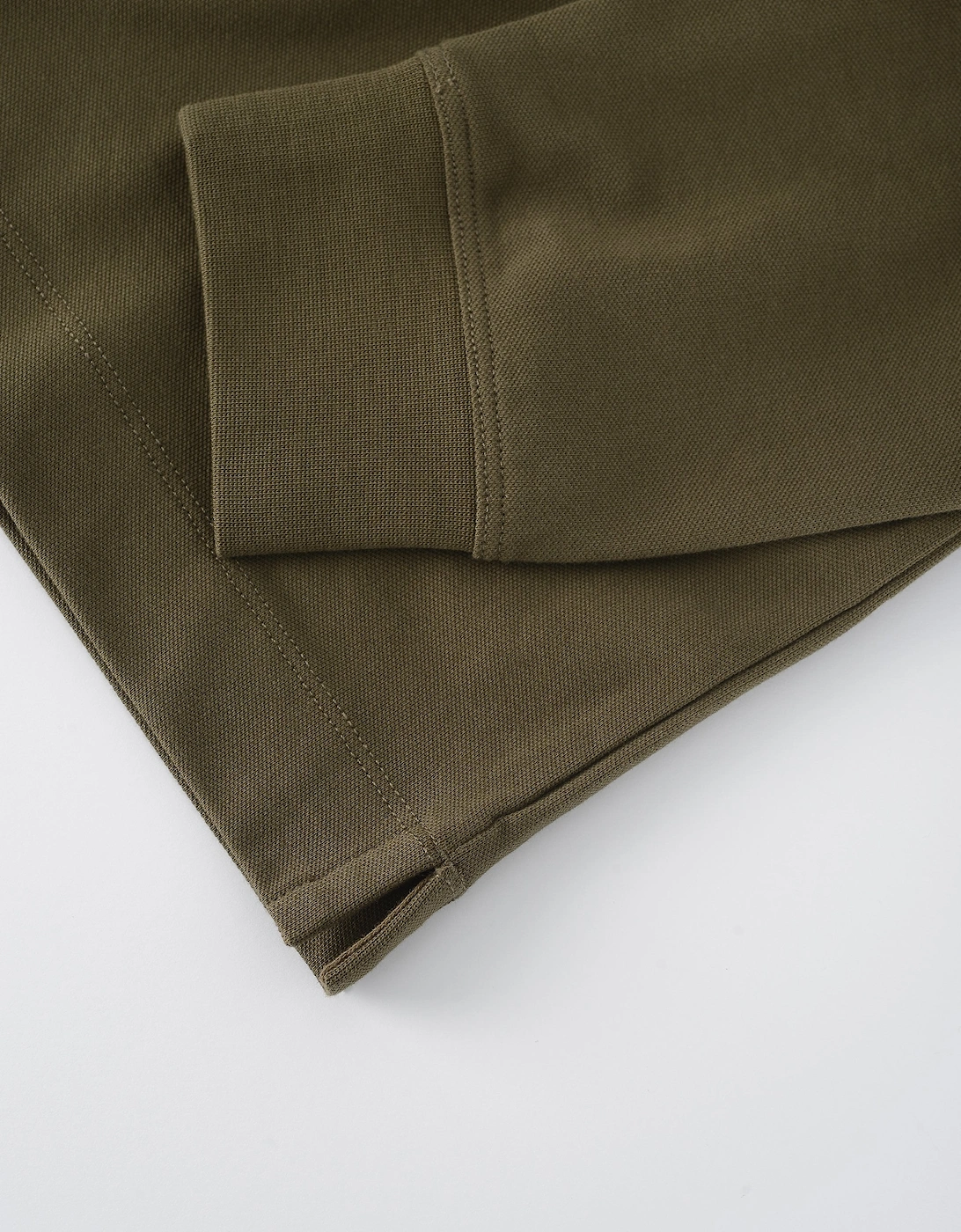 QUARTER ZIP PIQUET POLO