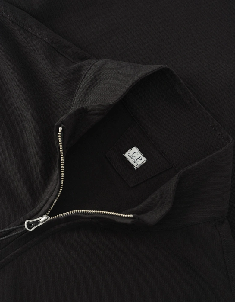 QUARTER ZIP PIQUET POLO