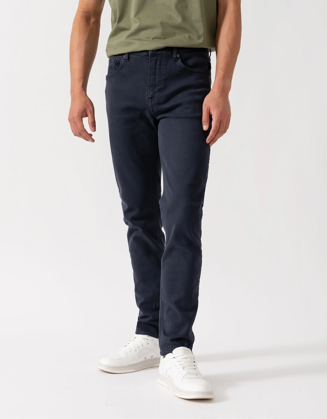 Men's BOSS Orange Delaware BO Mens Jeans 50544645 - Dark Blue 404 - Navy - Size: 36/30