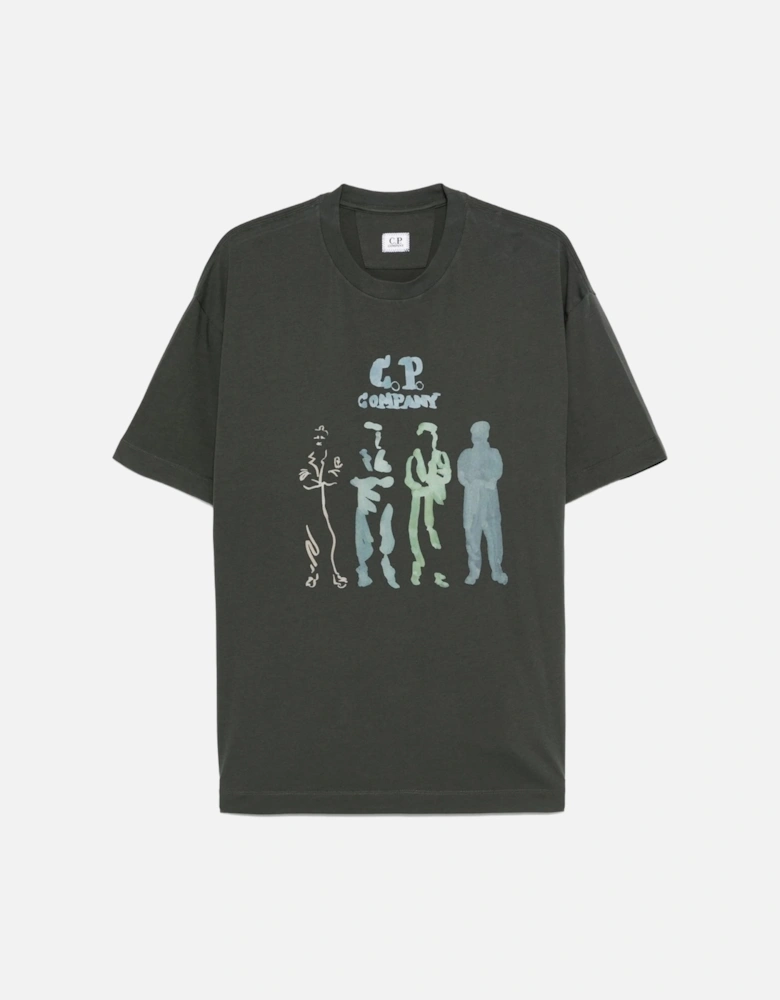 30/1 SAILOR PRINT T SHIRT