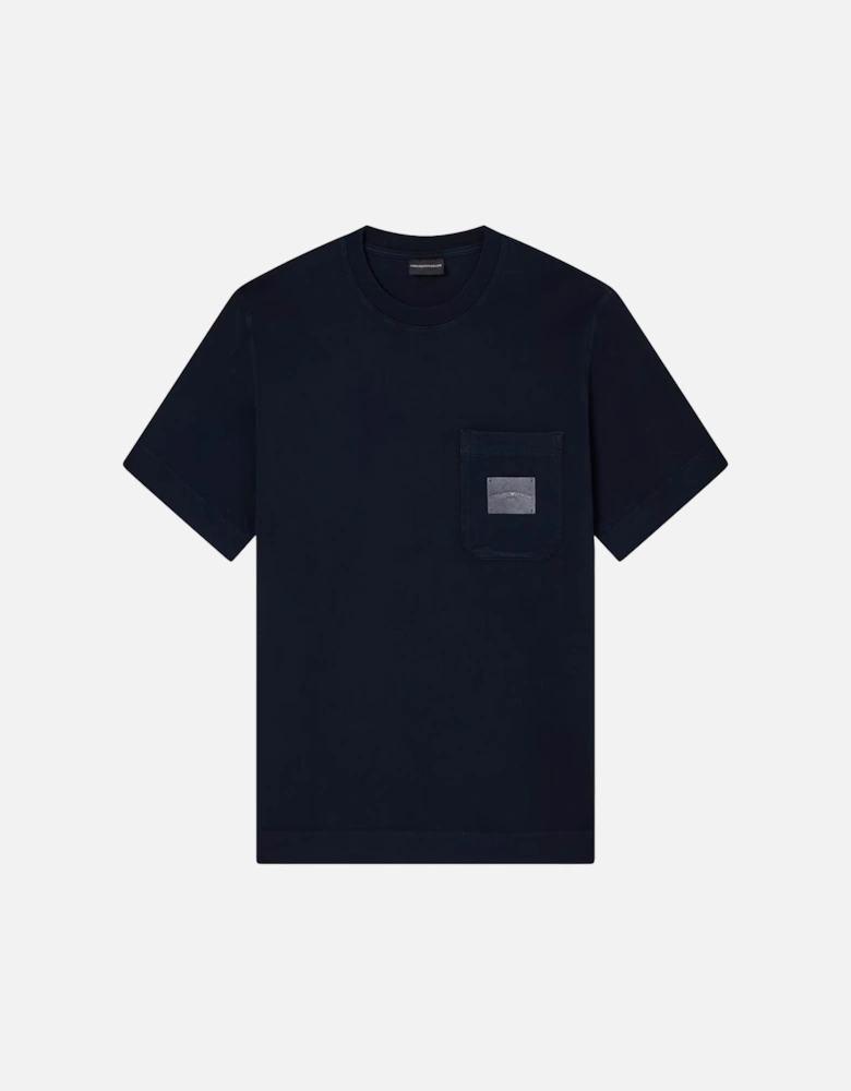 Pocket Detail T-Shirt Navy