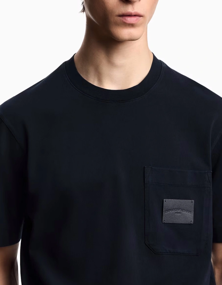 Pocket Detail T-Shirt Navy