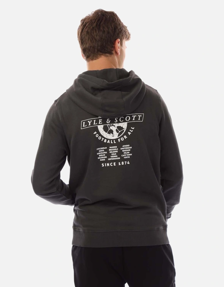 Football World Graphic Pullover Hoodie
