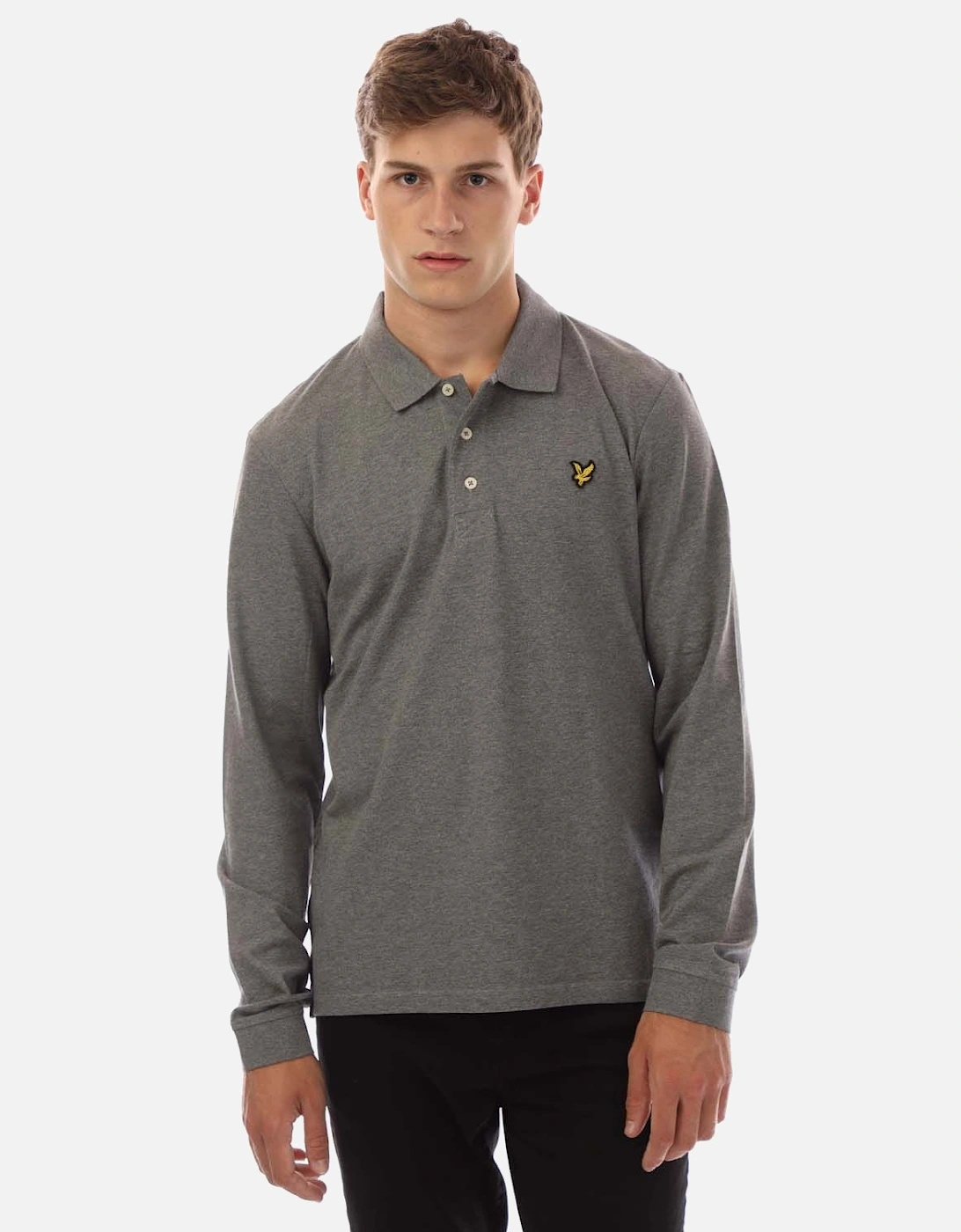Long Sleeve Polo Shirt, 5 of 4