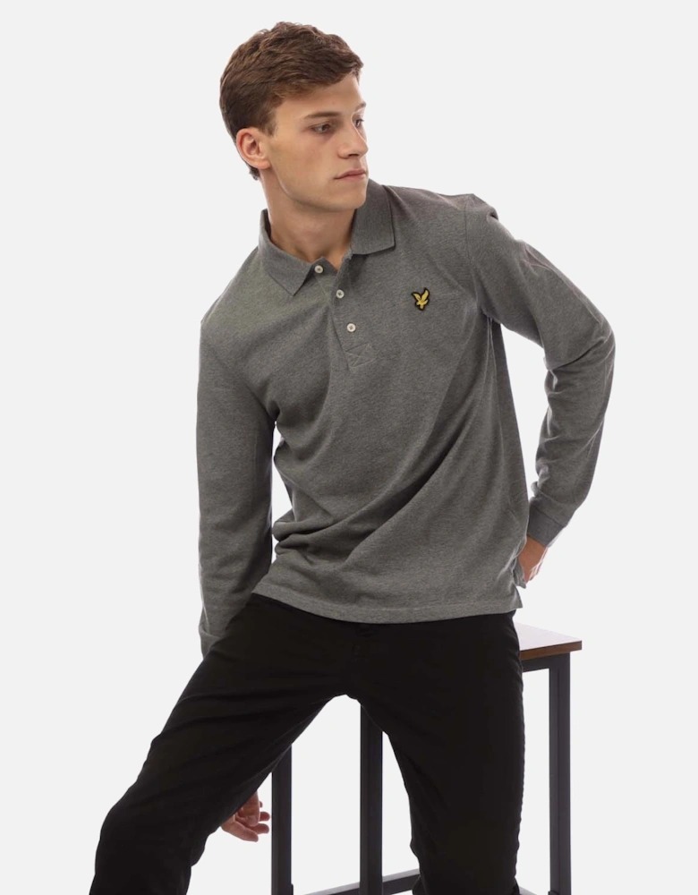 Long Sleeve Polo Shirt