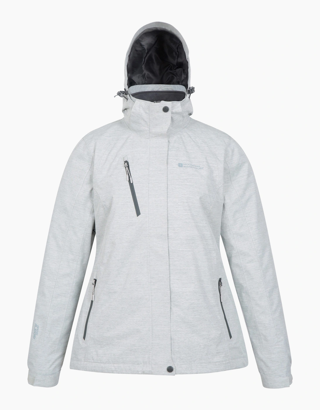 Mountain Warehouse Women's White / Bracken Melange 3 In 1 Jacket - Size: 12