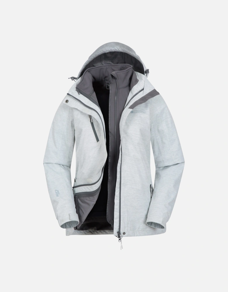 Womens/Ladies Bracken Melange 3 in 1 Jacket