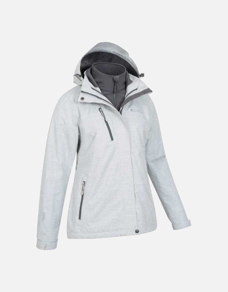Womens/Ladies Bracken Melange 3 in 1 Jacket