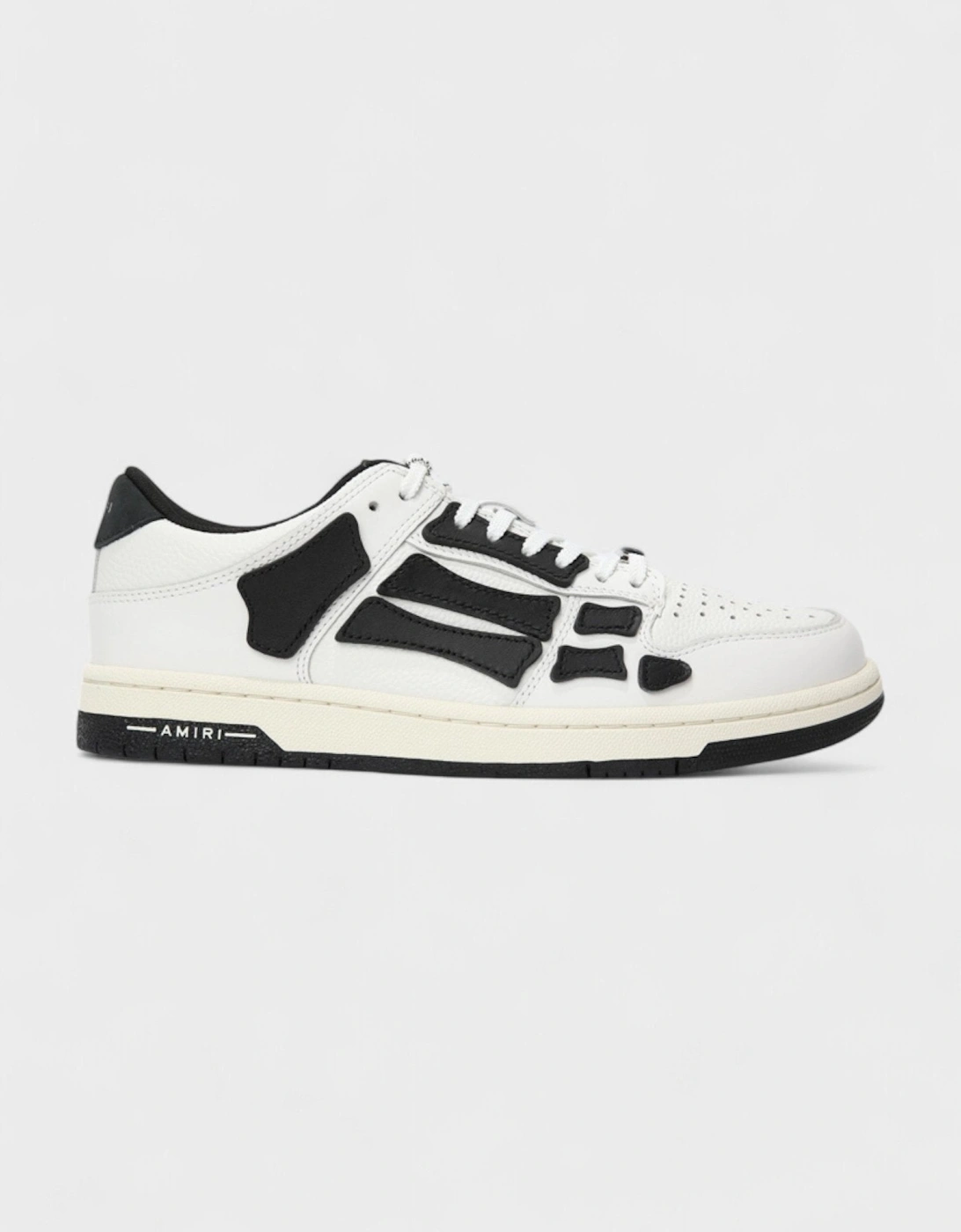 Skel Low Wmns Sneakers White Black, 7 of 6