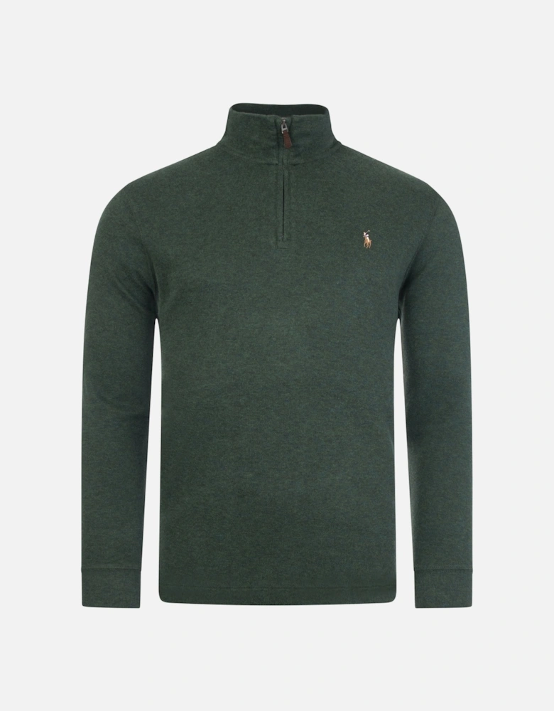Estate-Rib Quarter Zip Knit