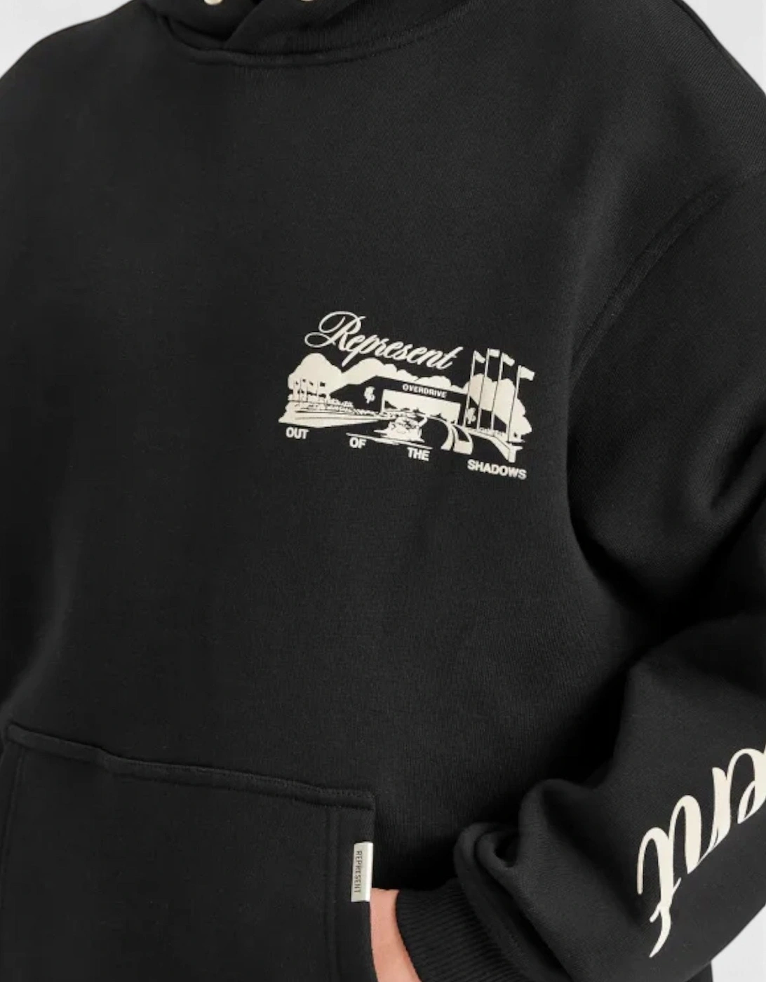 Raceway Hoodie Black