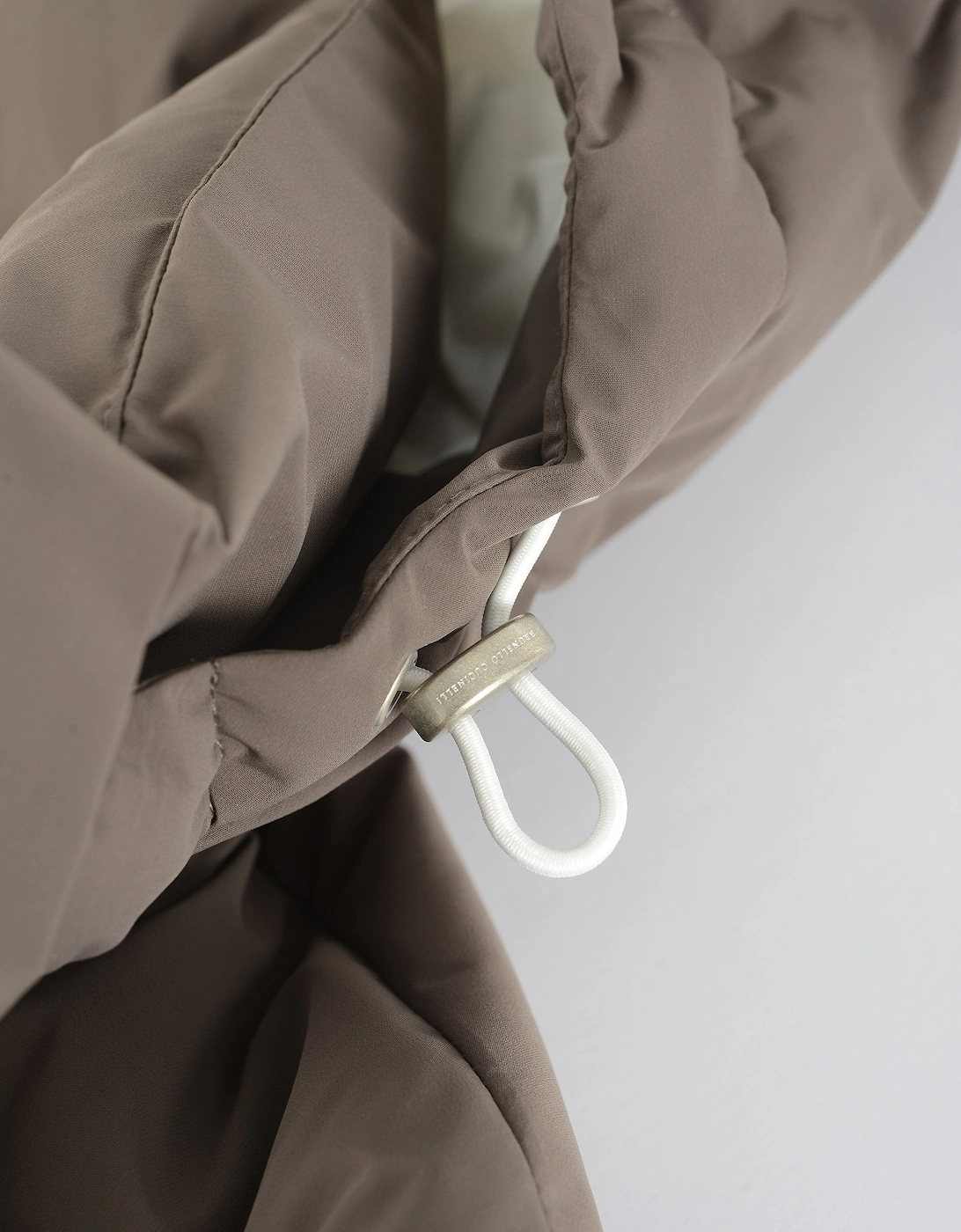 Down Filled Jacket Brown