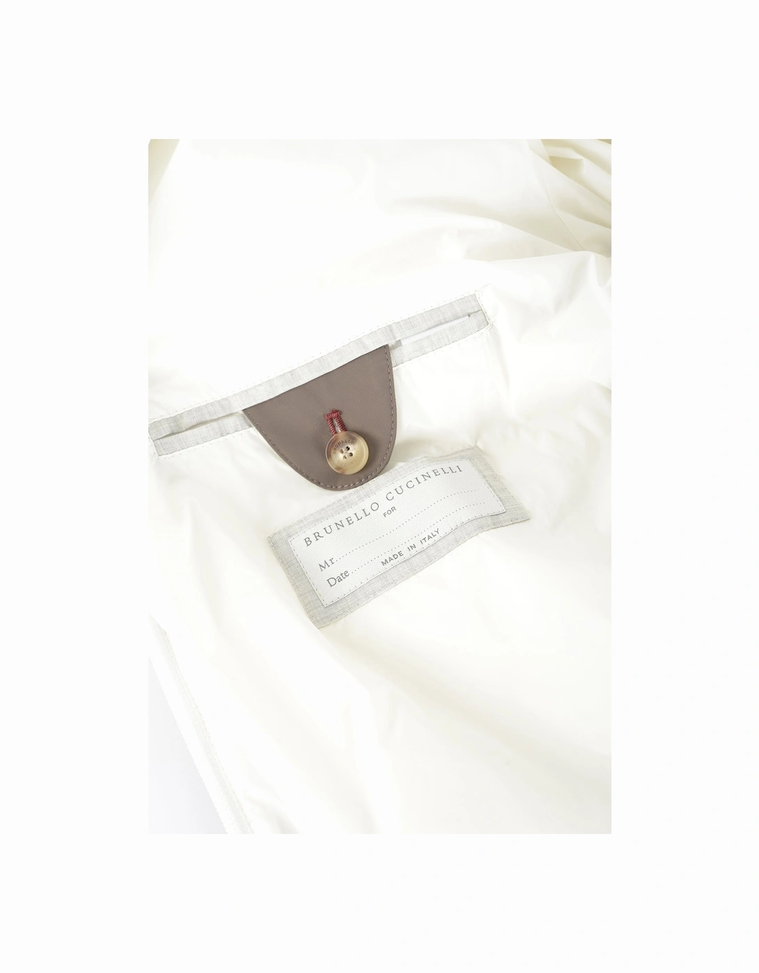 Down Filled Jacket Brown