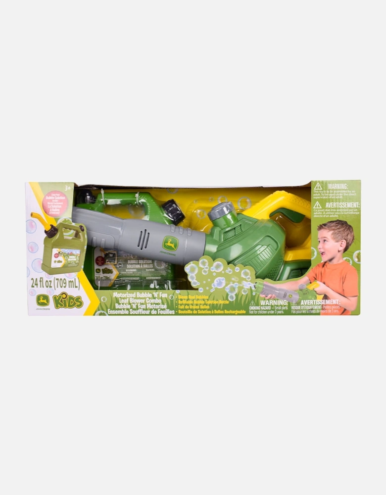 John Deere Bubble Leaf Blower & Refill Can
