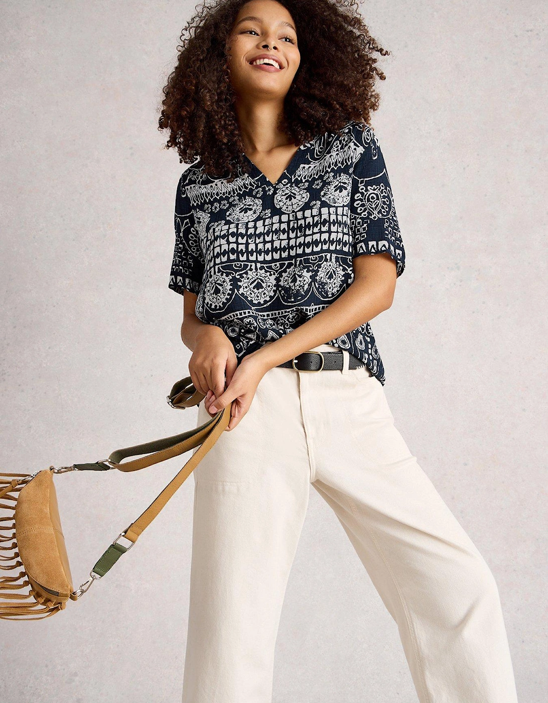 Elisa Top - Navy, 2 of 1