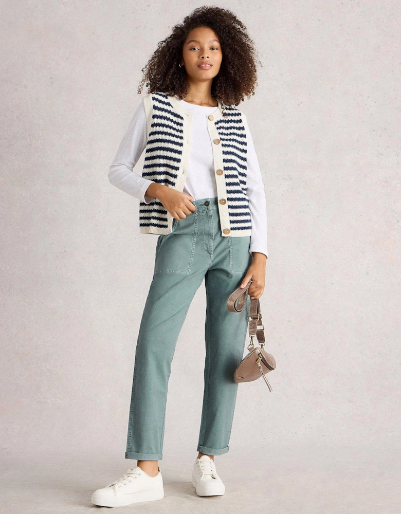 Twister Chino Trouser - Blue