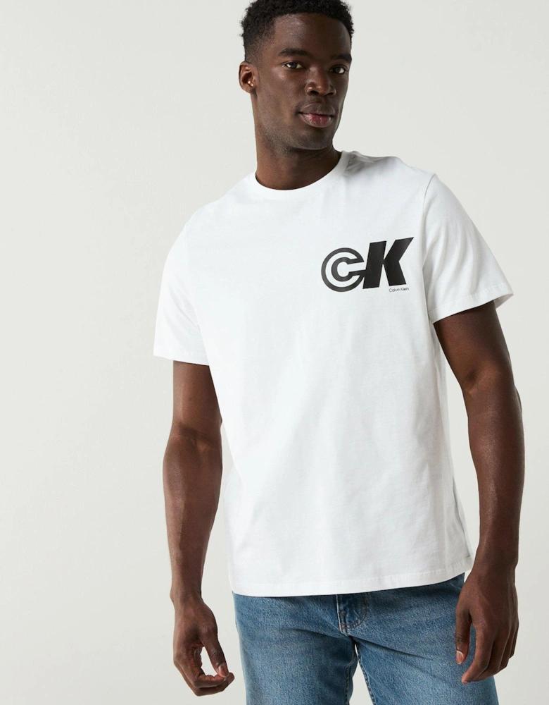 Sport Logo Graphic T-Shirt - White