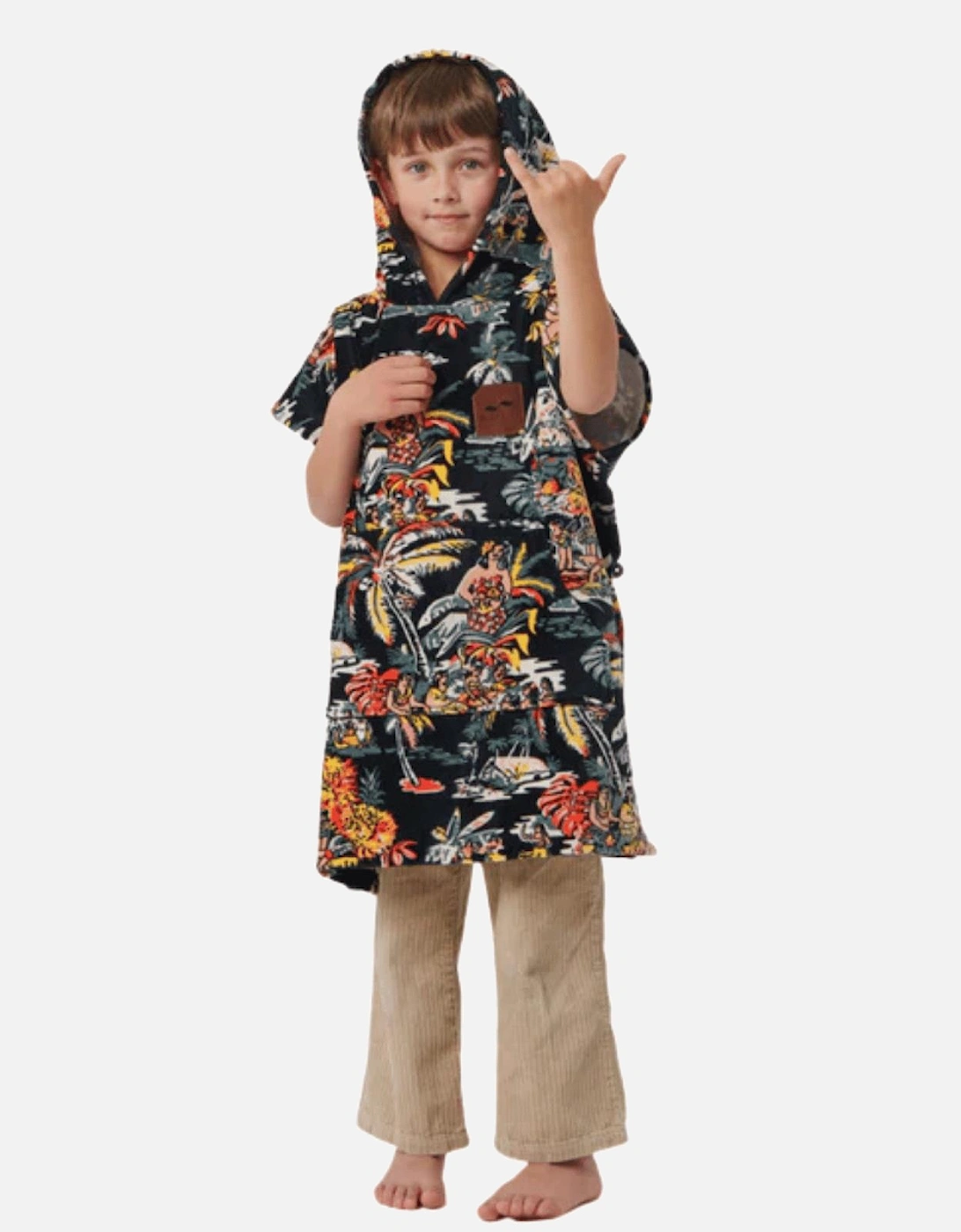 Island Breeze Extra Warm Poncho - Multi, 2 of 1