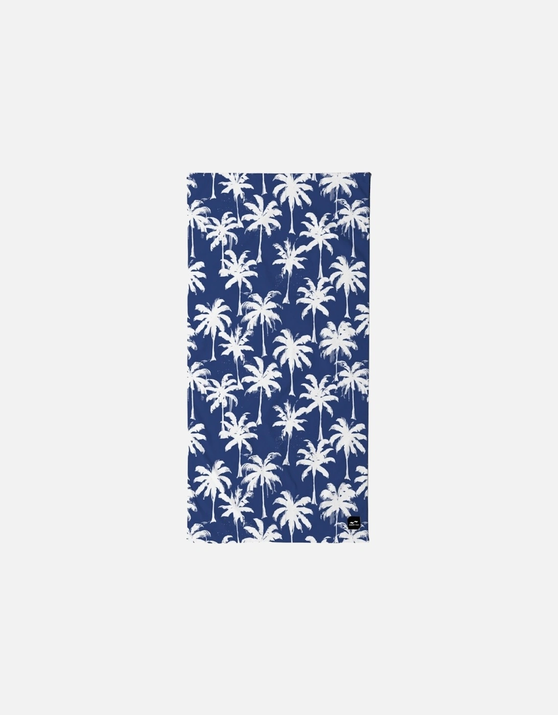 Luca Palm Print Beach Towel - Blue/White, 2 of 1