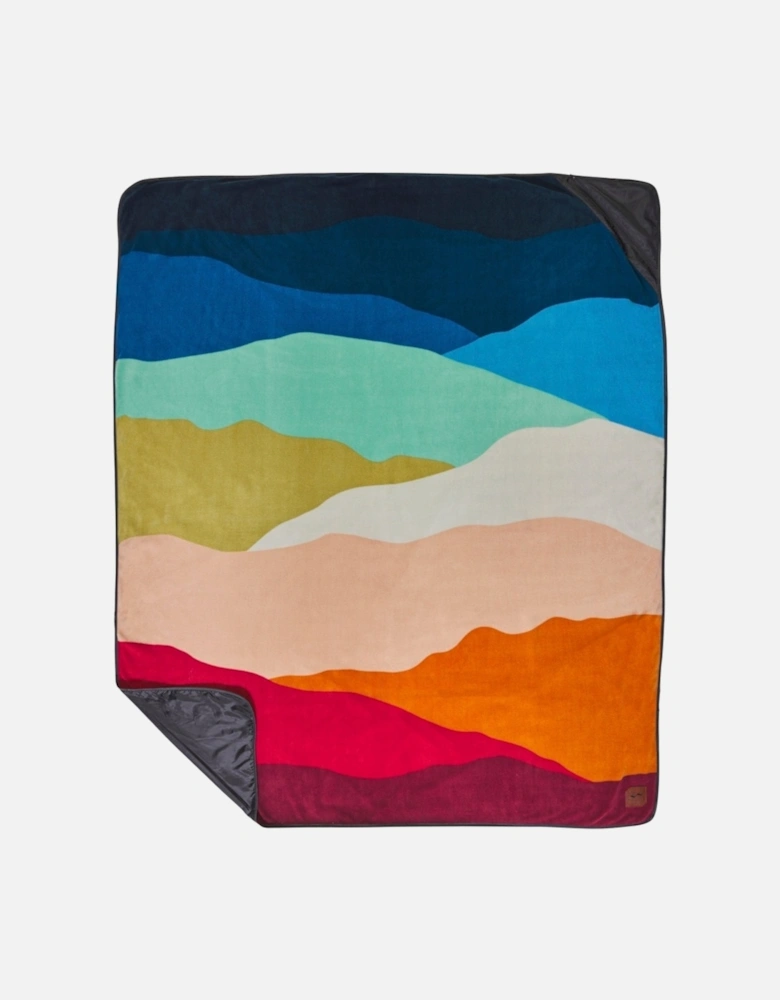 Haleakala Camp Polar Fleece Blanket - Multi