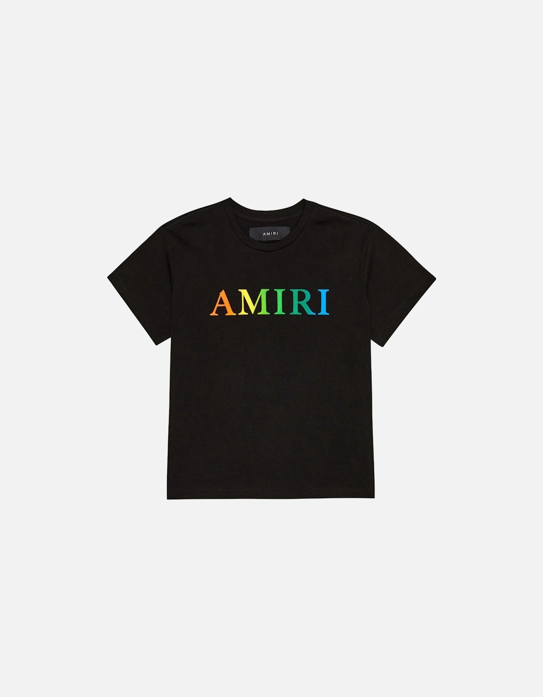 KIDS RAINBOW LOGO TEE BLACK, 4 of 3