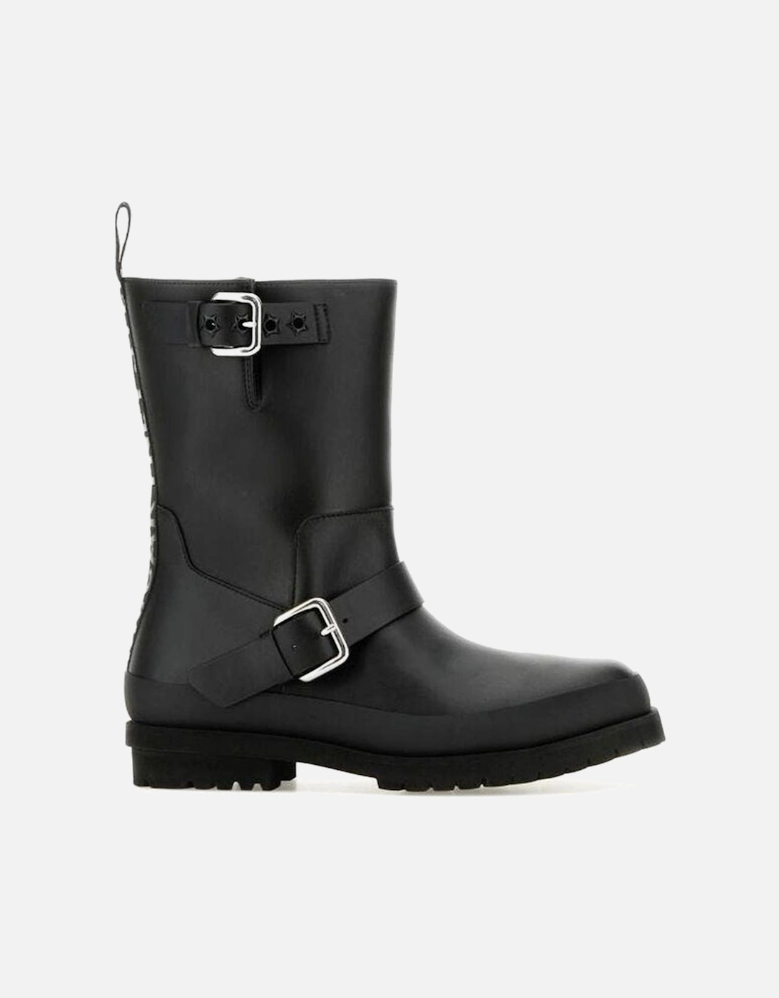 Round Toe Buckled Boots with Branded Insole Women - Black, 5 of 4