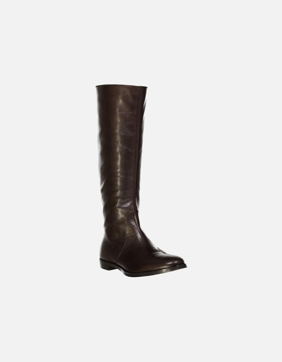 Calf Leather Slip-On Loafers Women - Brown Boots