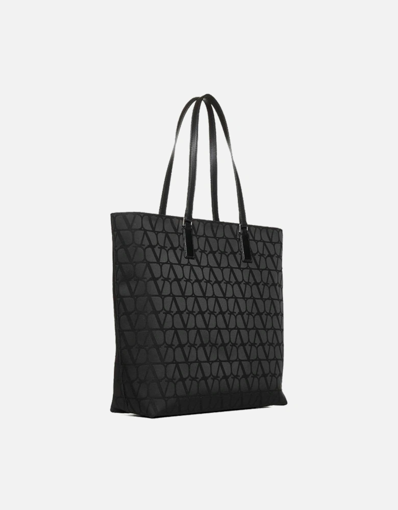 Elegant Carryall Tote Bag for Daily Use Women - Black
