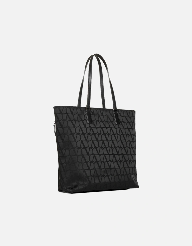 Elegant Carryall Tote Bag for Daily Use Women - Black