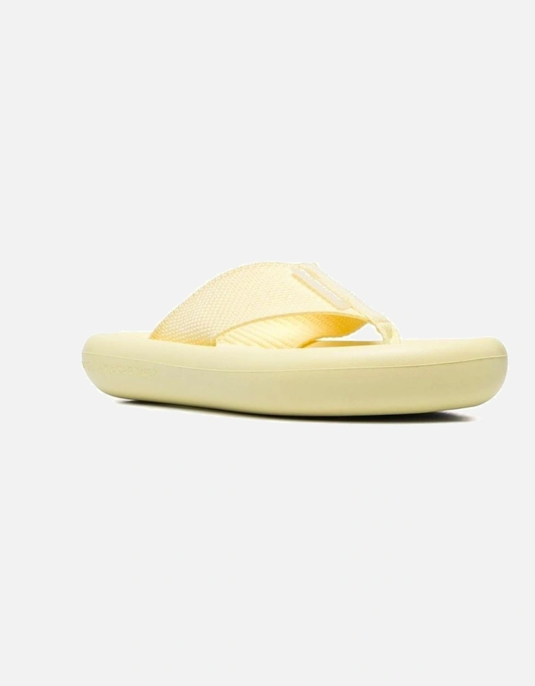 Polyamide Sneakers with Rubber Sole and Logo Detail Women - Yellow