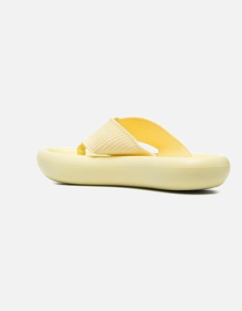 Polyamide Sneakers with Rubber Sole and Logo Detail Women - Yellow